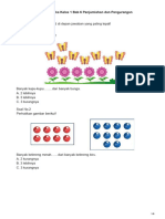 Kelas 1 Bab 6 Penjumlahan dan Pengurangan