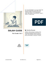 Salah Guide Grade 3 and 4