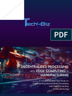 Decentralized Processing With Edge Computing in Manufacturing
