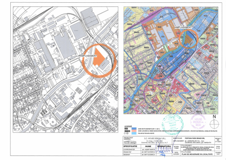U01 - Plan de Incadrare in Localitate | PDF