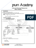 Ch-5 Minerals and Energy Resources Note