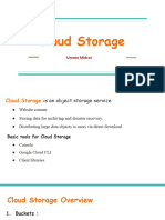 Cloud Storage - Update