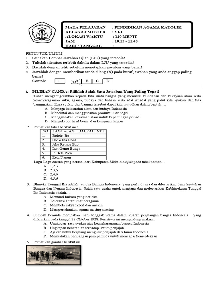 Soal Agama Kls 6 Pdf