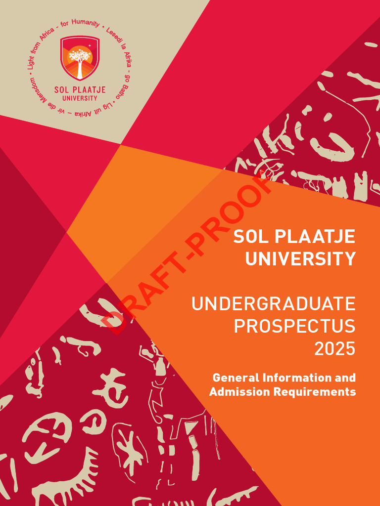 SPU 2025 UG Prospectus PDF Academic Degree Science
