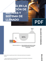 Idm #3 - Energía en La Fundición de Metales y Sistema de Llenado