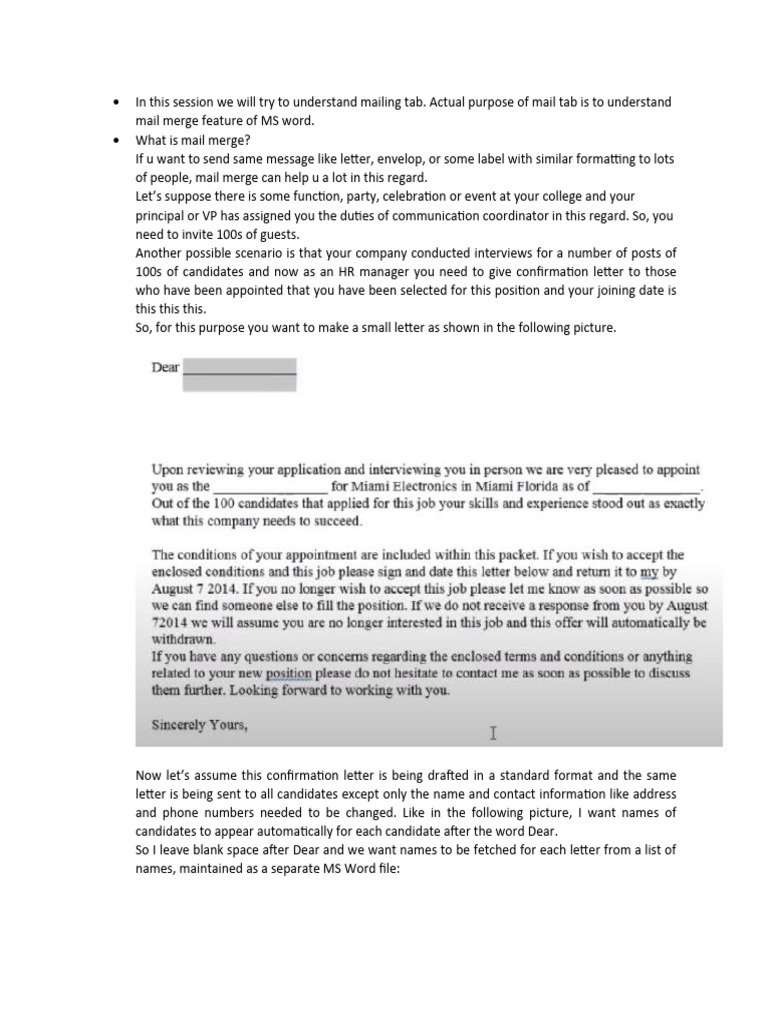 Mail merge pdf mail