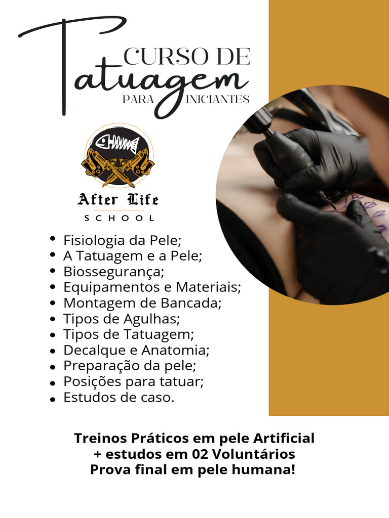 Curso de Tatuagem para Iniciantes | PDF | Tatuagem