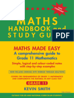 Maths Handbook and Study Guide Grade 11 - Kevin Smith
