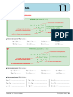 Calcul Litteral Cours Et Exercices FR