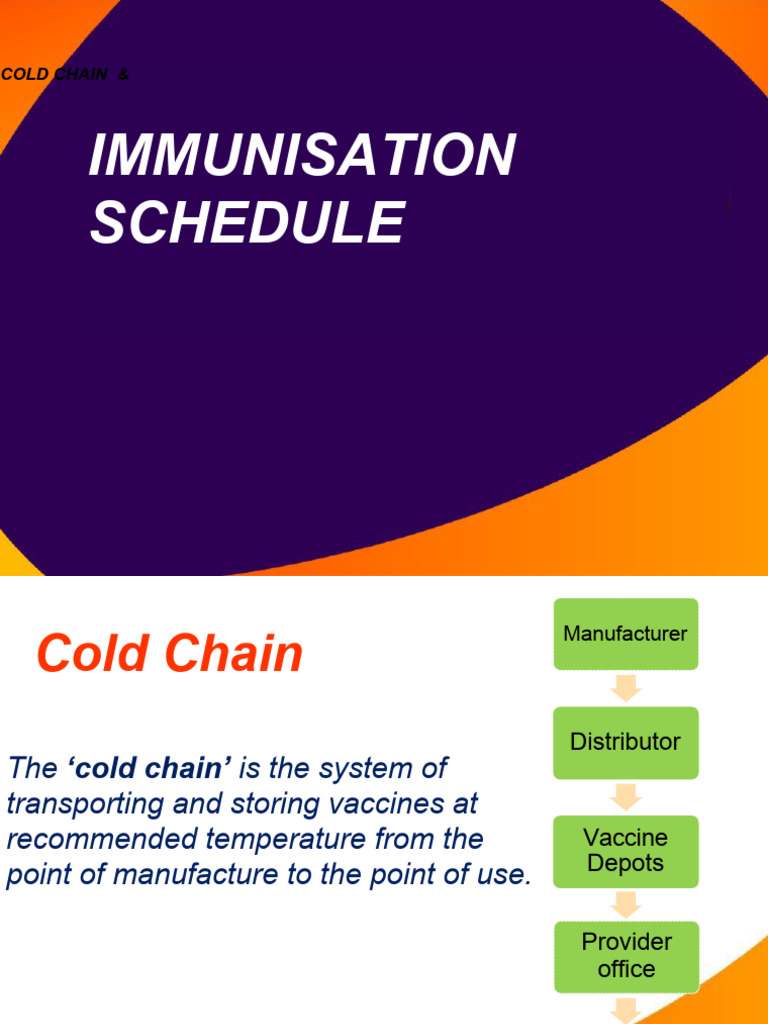 Cold Chain Management for Vaccines | PDF | Vaccines | Refrigerator