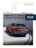 Nowy Ux Z 5. Generacją: Napędu Hybrydowego