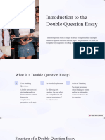 Introduction To The Double Question Essay