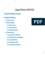 Chemistry of Polymers