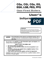 User'S Information Manual: Cga, Cgi, CGS, Eg, Egh, LGB, Peg, PFG