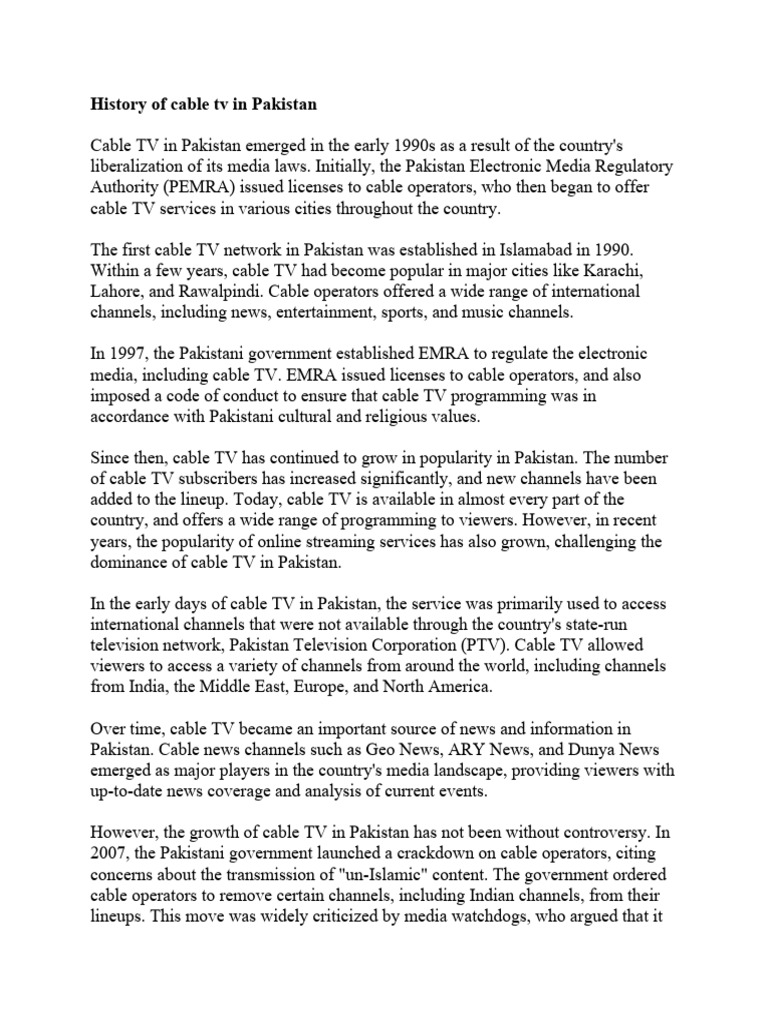 history-of-cable-tv-in-pakistan-pdf-television-broadcasting