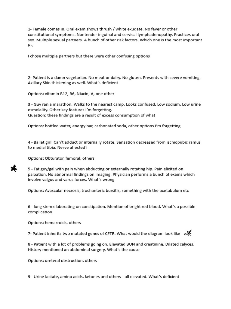 Medical Case Studies and Differential Diagnoses | PDF | Clinical ...