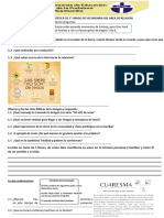 Evaluacion Diagnostica 1ro y 2do