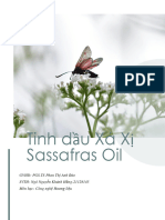 Sassafras Oil