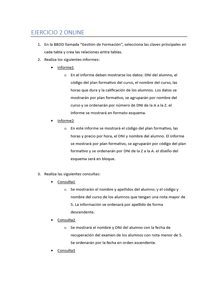 Ejercicio 2 online pdf
