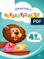 Caderno Atividades 4 - Língua Portuguesa