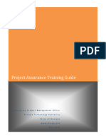 Project Assurance Training Guide