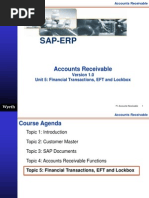 SAP Accounts Receivables Financial Transaction