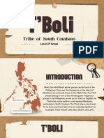 T'Boli Report Presentation