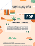 Management Accounting and Resonsibility Center