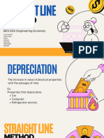 Straight Line Depreciation Report