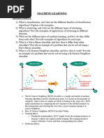 Machine Learning Midterm