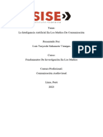 Monografia de Inteligencia Artificial en Medios de Comunicacion