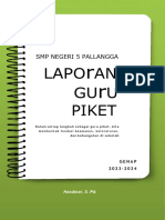 Bukti Dukung Laporan Guru Piket Kinerja Guru di PMM