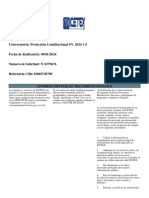 Convocatoria: Protección Constitucional 0% 2024 1 0: Autorización para El Tratamiento de Datos