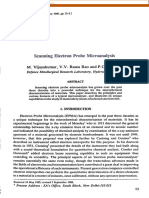 Electron Probe Microanalysis: Scanning