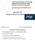 L2 Energy Audit and Its Requirement