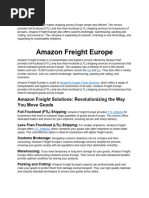 Amazon Freight Europe