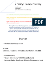 Education 4 - Policy Compensatory New
