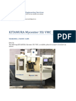 Kitmura Machine Details PDF
