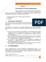 Los Actos Conclusivos de La Etapa Preparatoria