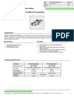 DSH - ST Fiber Optic Adapter Series - en