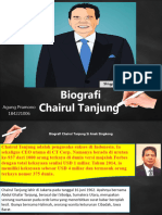 Biografi Chairul Tanjung: Agung Pramono 184221006