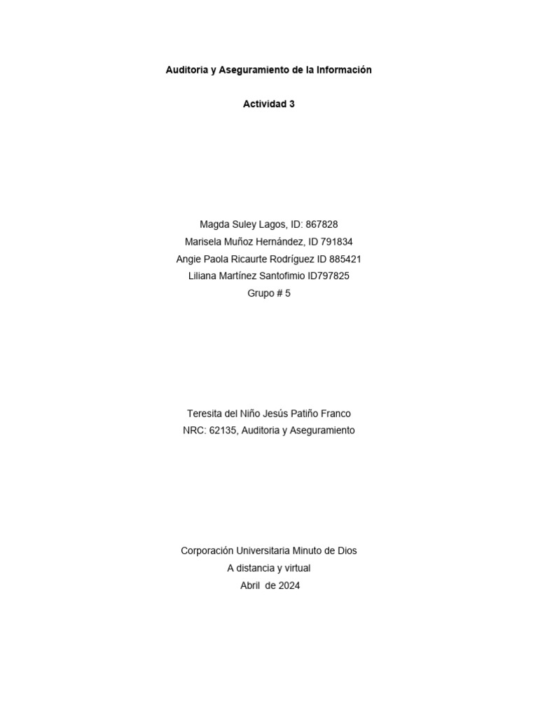 Auditoría y Control Interno en Empresas | PDF | Auditoría | Contabilidad