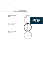 Soal Evaluasi Observasi