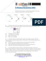 Papers Physics Screening 2002