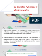 Análisis de Eventos Adversos A Medicamentos