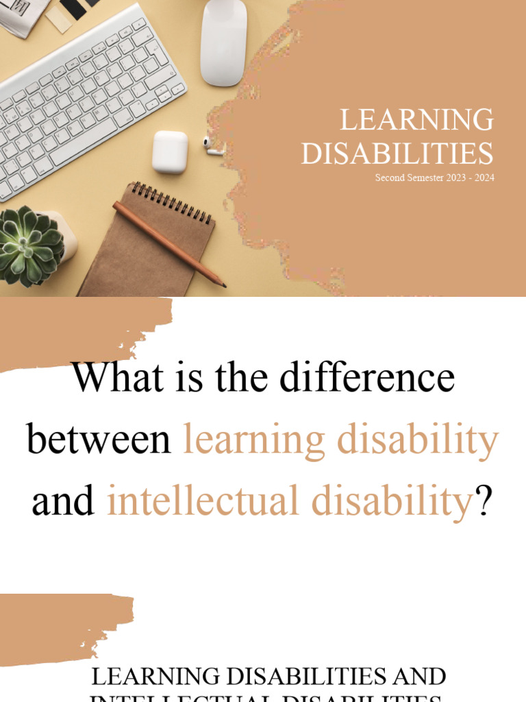 Learning Disabilities Explained: Key Differences | PDF | Learning ...