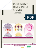 14 10 Neoadjuvant Therapy in CA Ovary