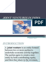 Joint Ventures in India