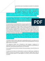 Es La Criptomoneda Un Beneficio para La Sociedad en Cuento A La Estructura Financiera y de Pagos