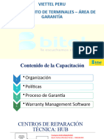 Capacitación 1 - Organización, Políticas, Proceso de Garantía